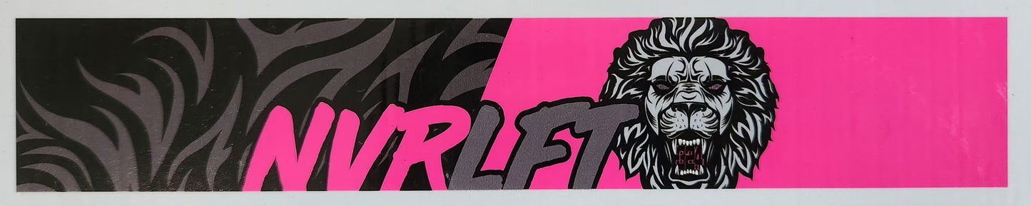 NVRLFT Window Banners