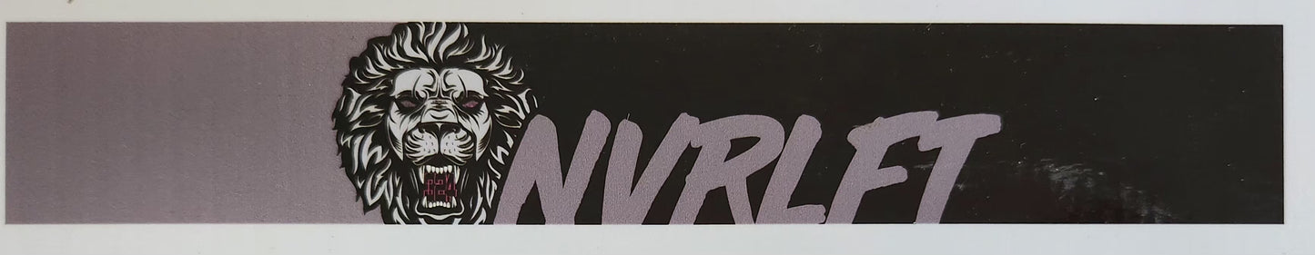 NVRLFT Window Banners