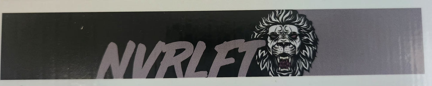 NVRLFT Window Banners