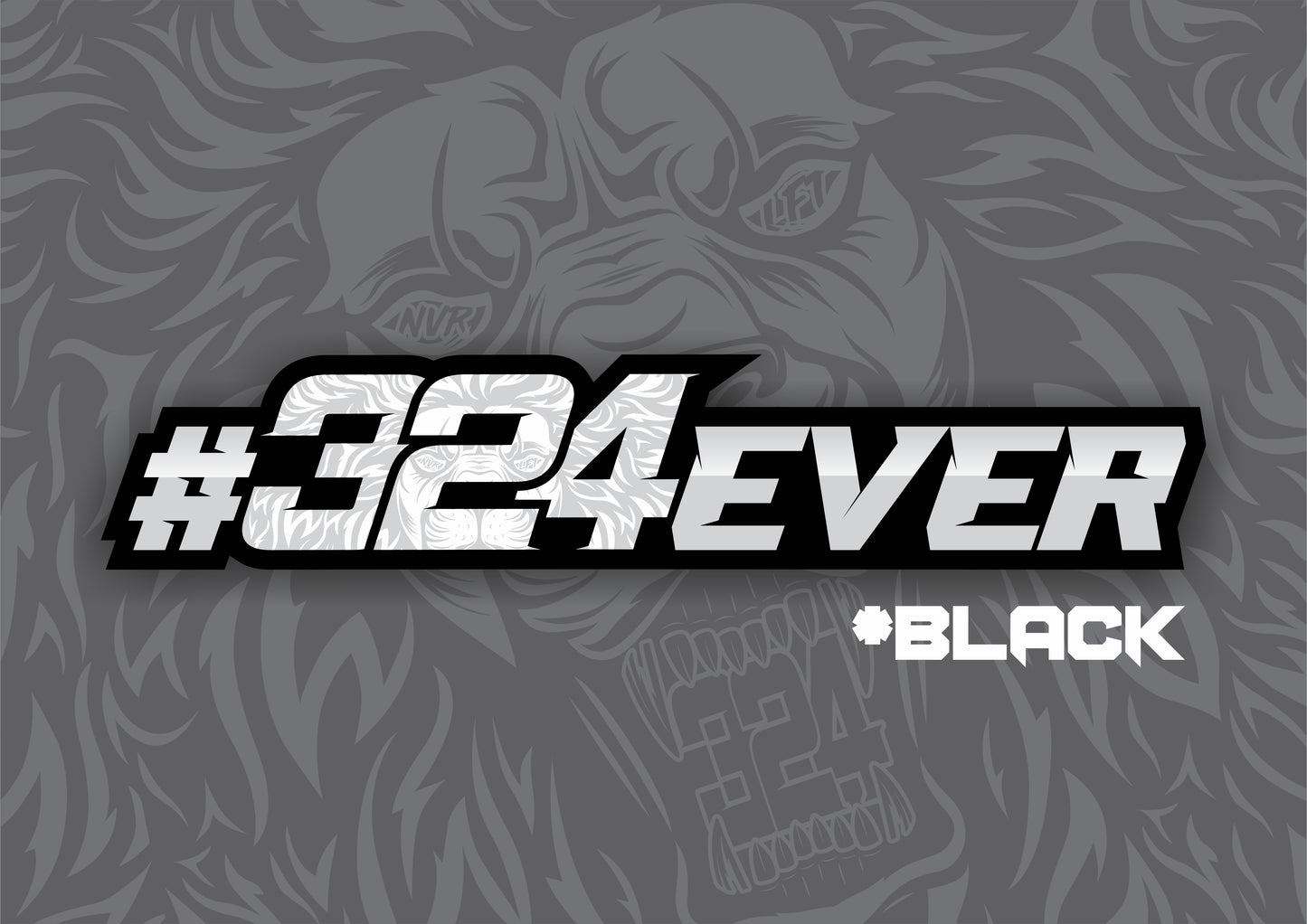 324EVER Stickers