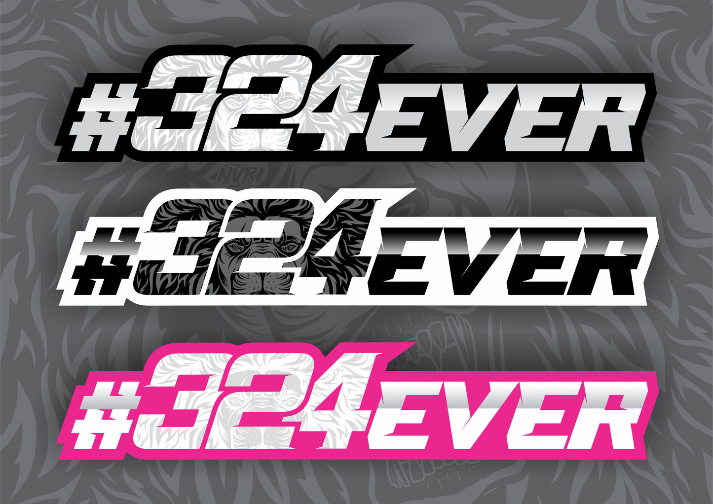 324EVER Stickers