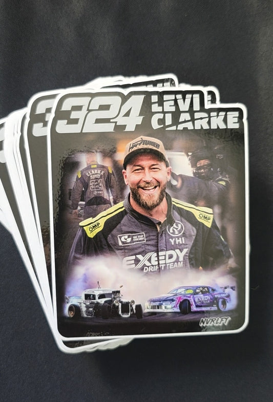 Memorial Levi Clarke Sticker
