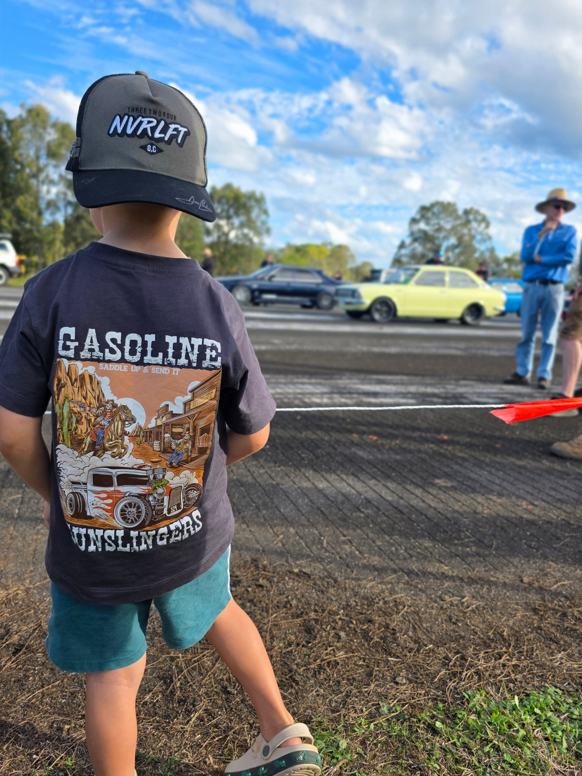 Western Heat - Kids Tee Charcoal