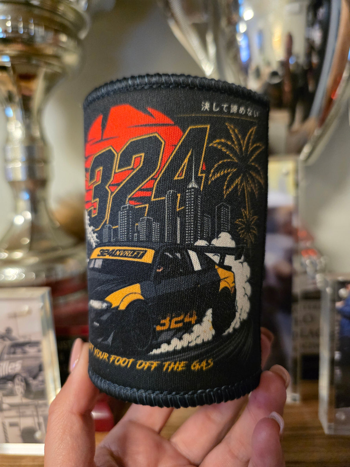 Black & Gold S15 Stubby Cooler