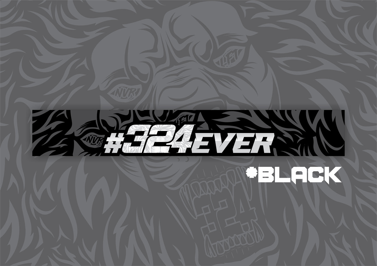 324EVER Stickers & Window Banners