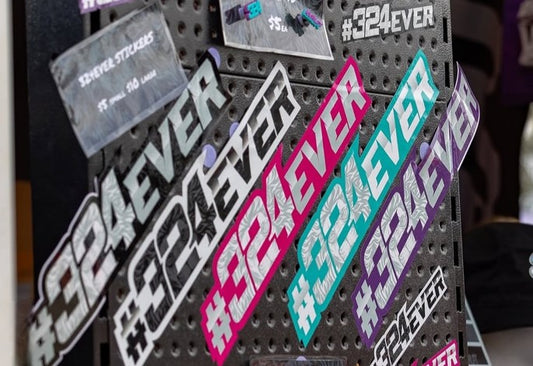 324EVER Stickers