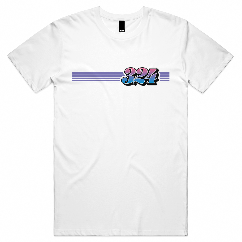 324 Retro (Purple) Unisex Tee