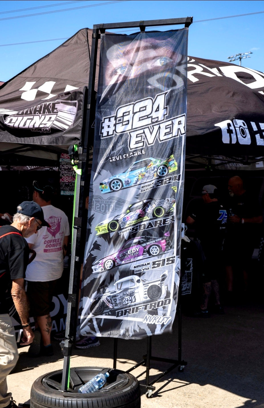 324EVER Levi Clarke Nobori Flag