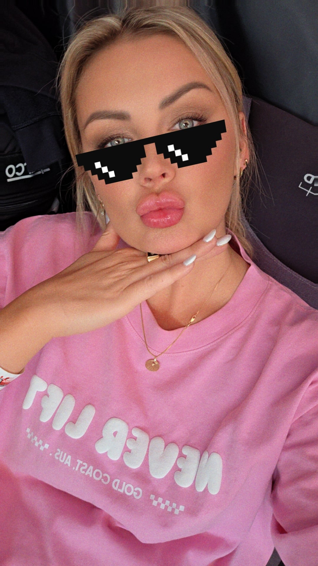 Pink Puff Oversize Heavy Tee