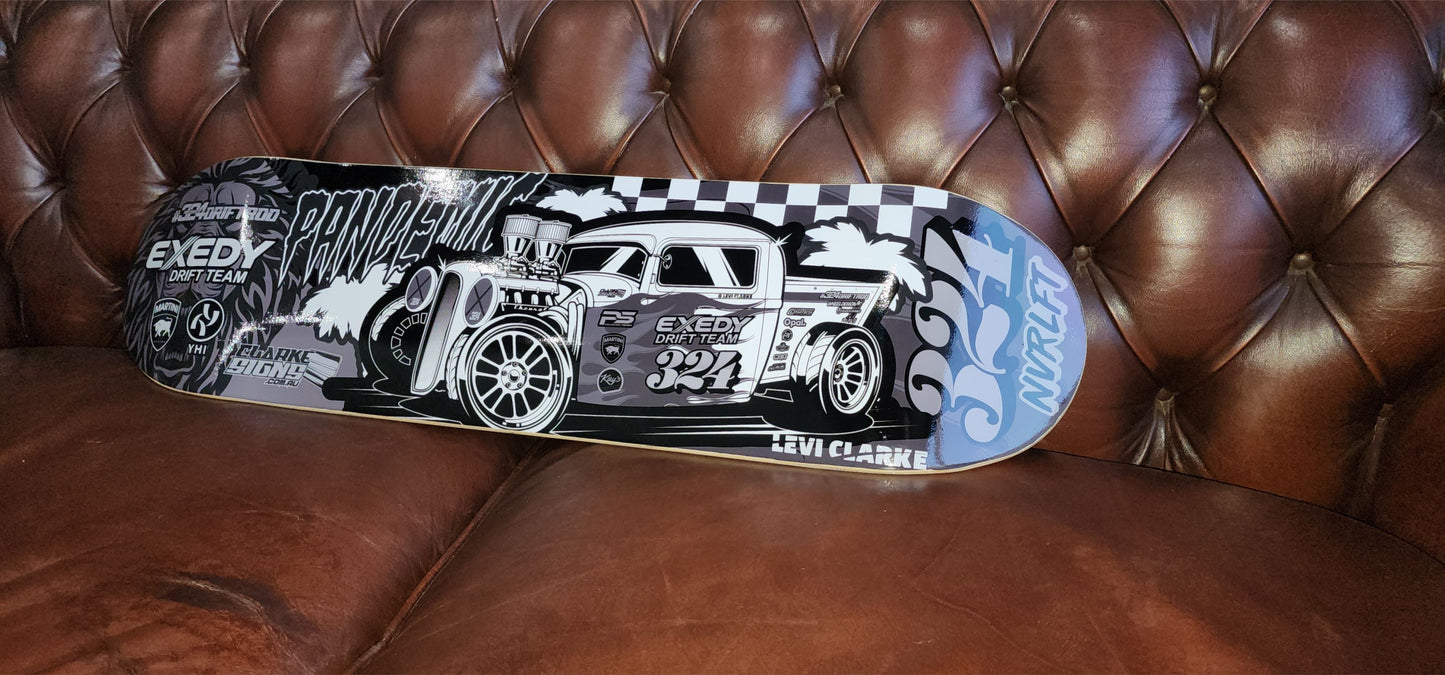 #324DRIFTROD Skate Deck