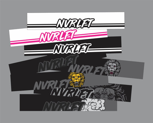 NVRLFT Window Banners